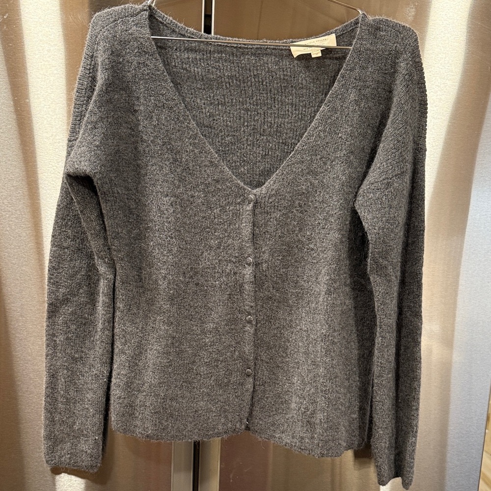 Sezane Gray Barry Sweater Size M